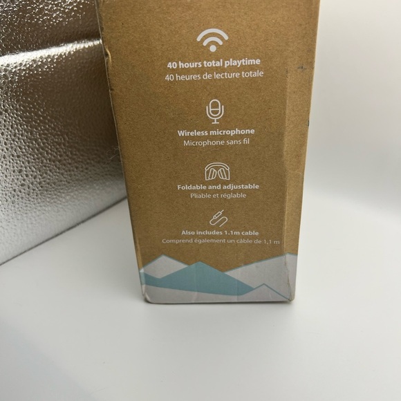 Wireless Headphones for Kids - Blue - Picture 2 of 4